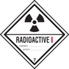 Radioactive Contents Warning Label Clip Art